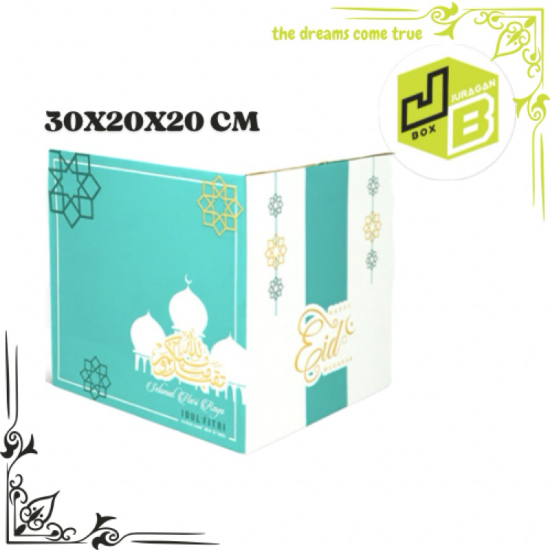 

Box Parcel 30x20x20 (250gr isi 16 toples kotak) Kardus/ Box/ Parcel/ Lebaran/ Idul Fitri/ Mubarrak/ eid/ Hantaran/ Tosca/ Eid Mubarrak/ Happy Eid/ Barokah