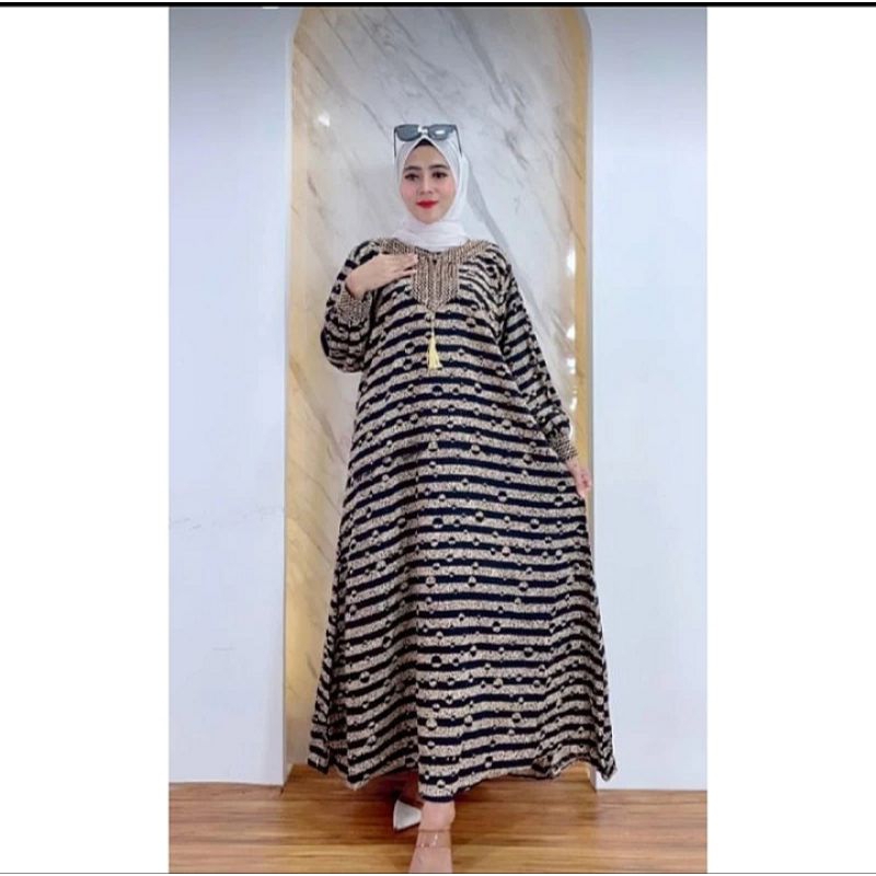 GAMIS SULTAN MEWAH  - GAMIS RENDA VIRAL JUMBO - GAMIS MEWAH KONDANGAN - GAMIS KAFTAN RAYON PREMIUM -
