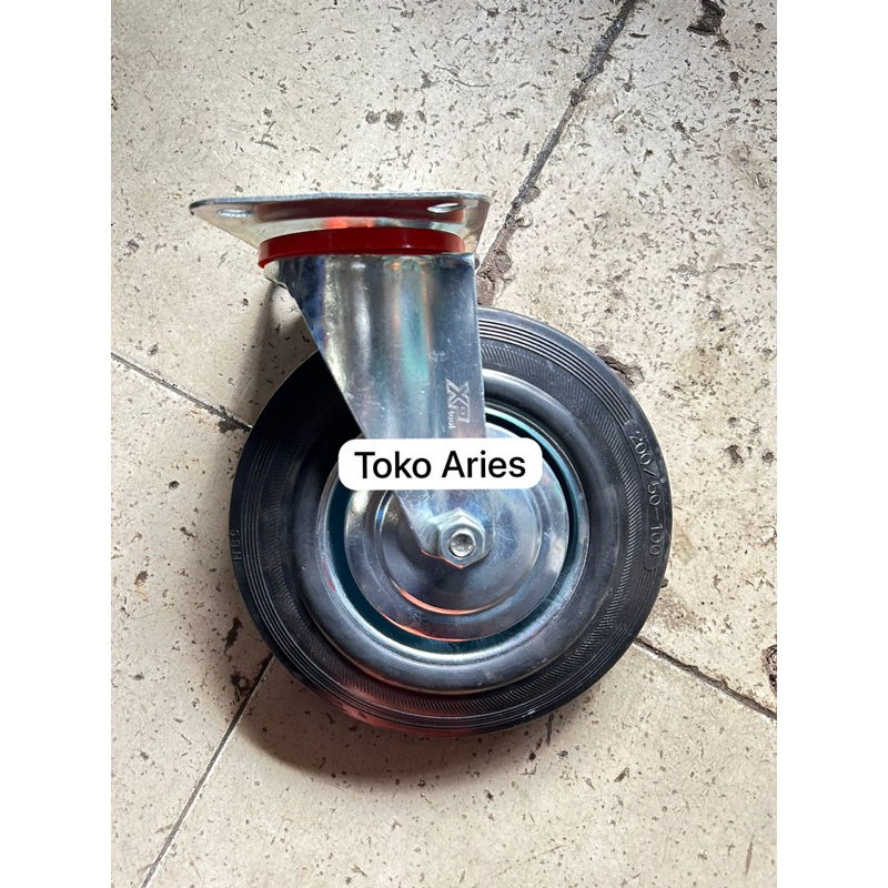 Roda Troli ukuran 8 inch