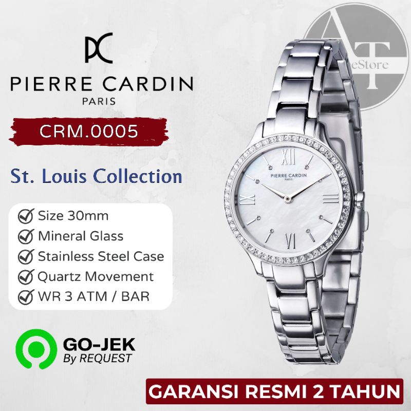 Jam Tangan Wanita Pierre Cardin CRM.0005 Saint Louis ORIGINAL Garansi Resmi