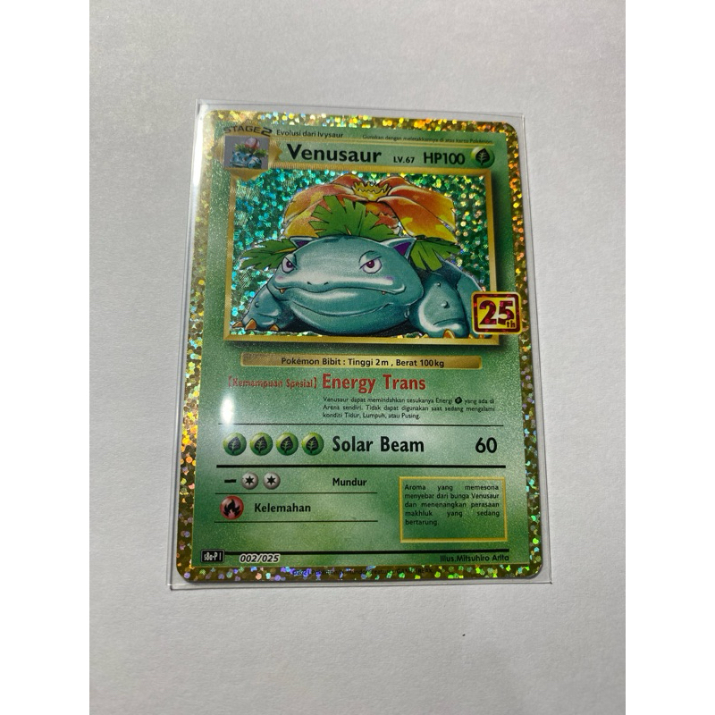 Venusaur 25th 002/025