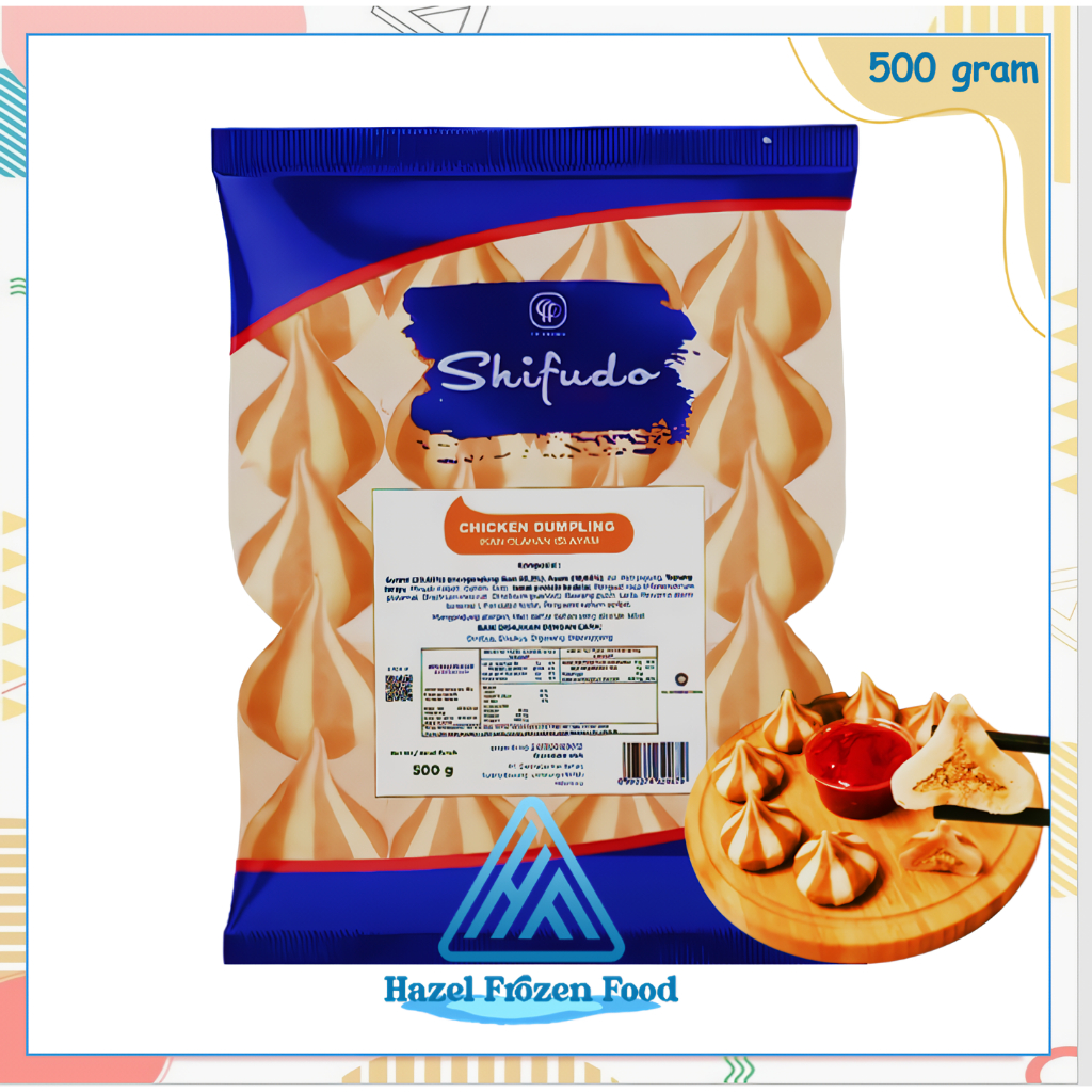 

Shifudo Dumpling Chicken 500 g Frozen Food Karawang