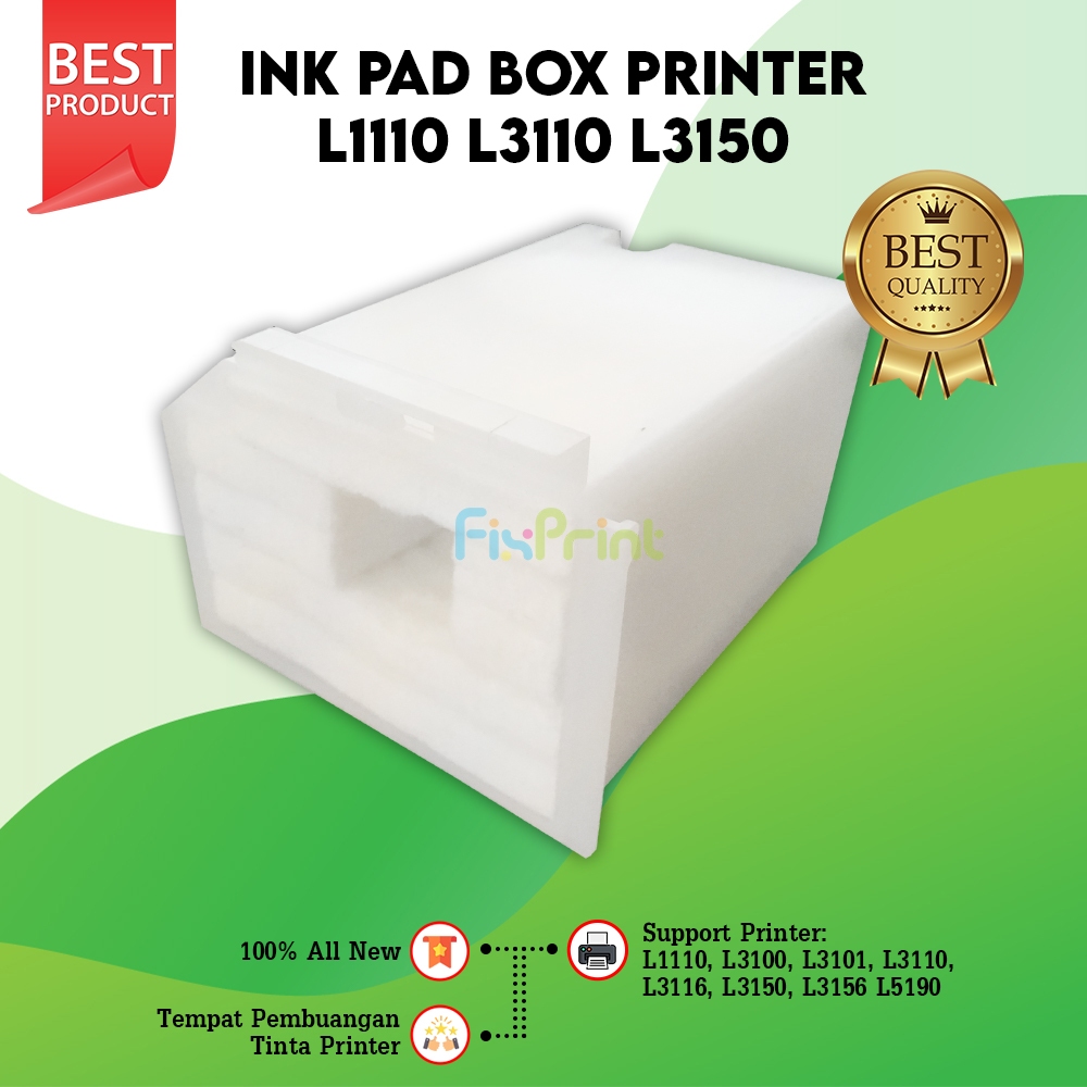 Ink Pad Inkpad Busa Tinta Epson Printer L3256 L3210 L3156 L1250 L1210