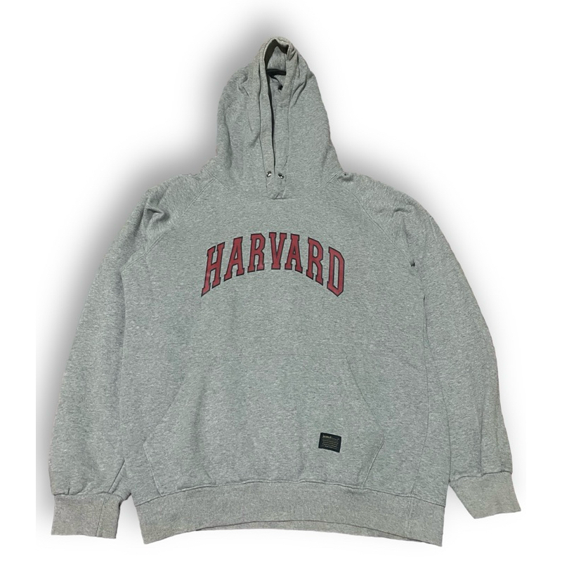JEMUT CLOTHING Campus Harvard Hoodie Grey Preloved