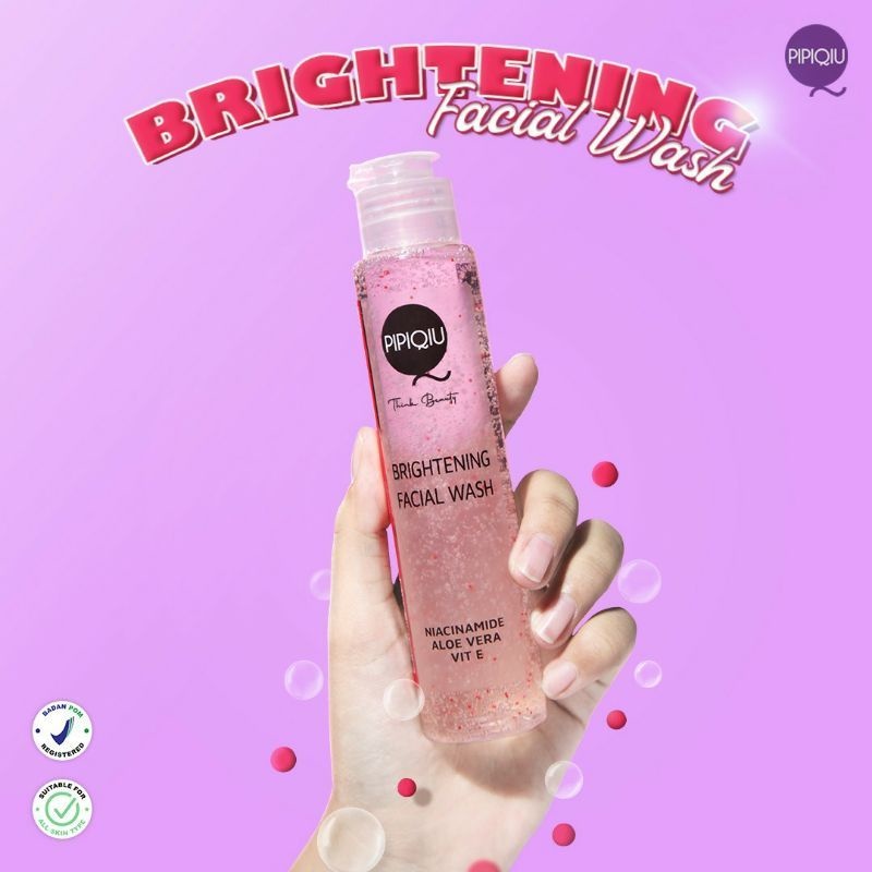 Pipiqiu Brightening Facial Wash + Niacinamide 100 Ml