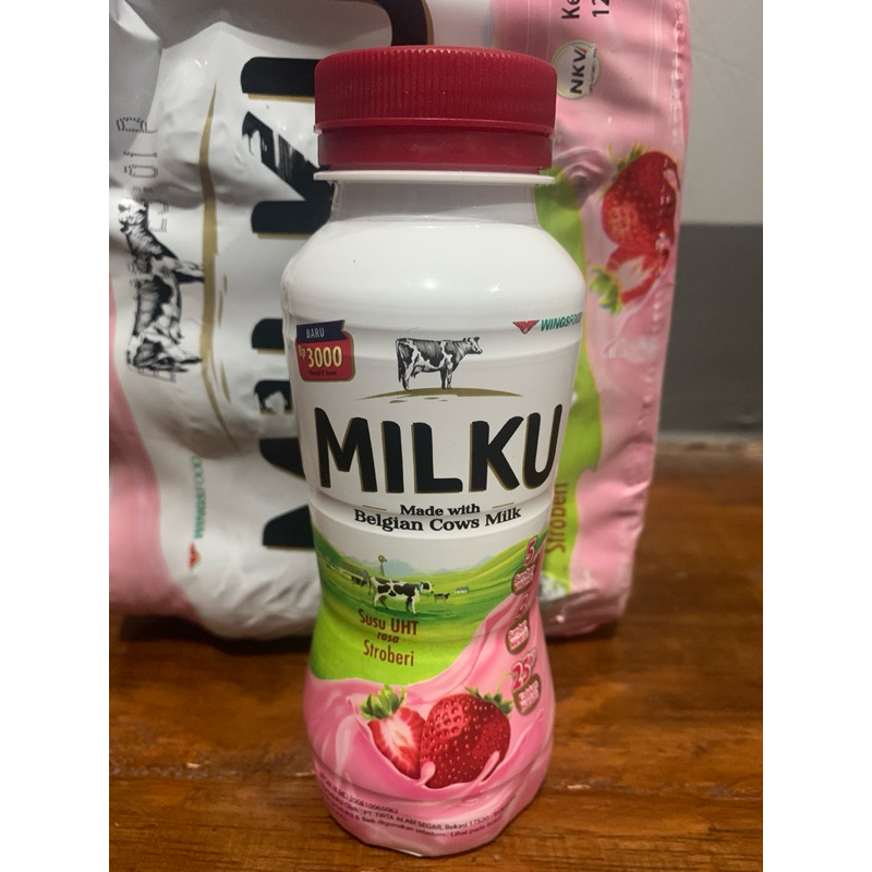 

Milku Susu Strawberry 200ml x 1pcs