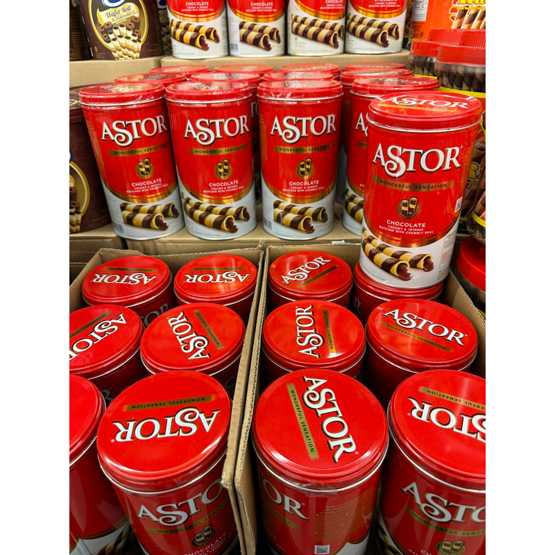 

astor chocolate kemasan kaleng 330g