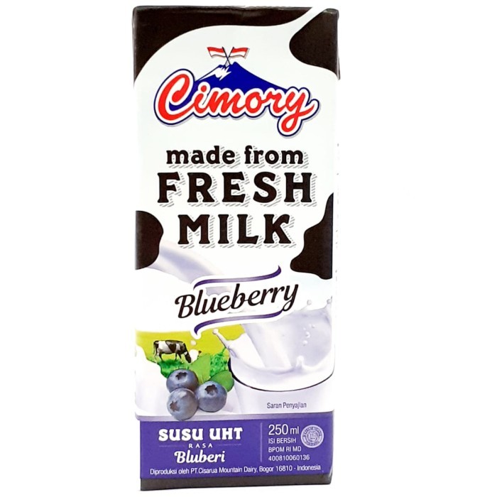 

Cimory Susu UHT Rasa Blueberry 250 ml