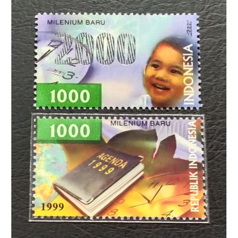 

Prangko Lawas RI Set Lengkap Menyambut Millenium Baru 2000