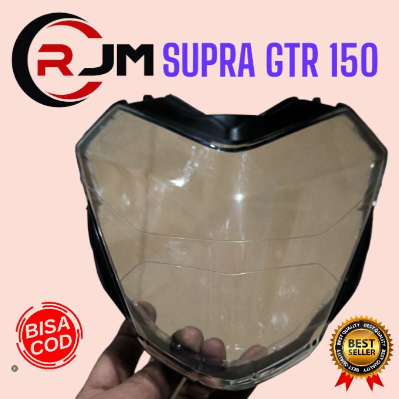 MIKA LAMPU DEPAN SUPRA GTR 150 MIKA LAMPU GTR 150 KACA LAMPU SUPRA GTR 150