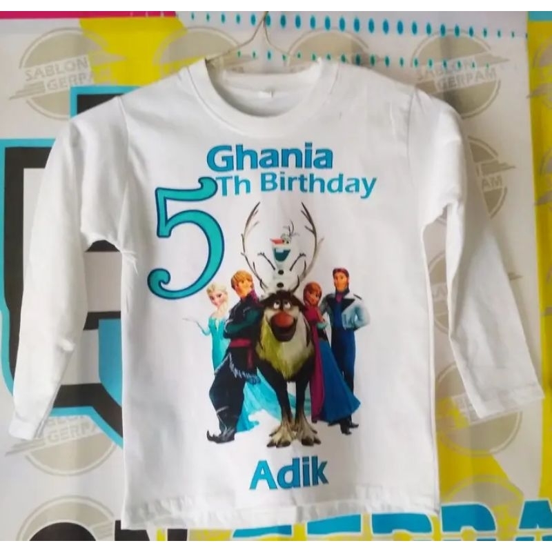 kaos ulang tahun / kaos ulang tahun custom / kaos ulang tahun couple