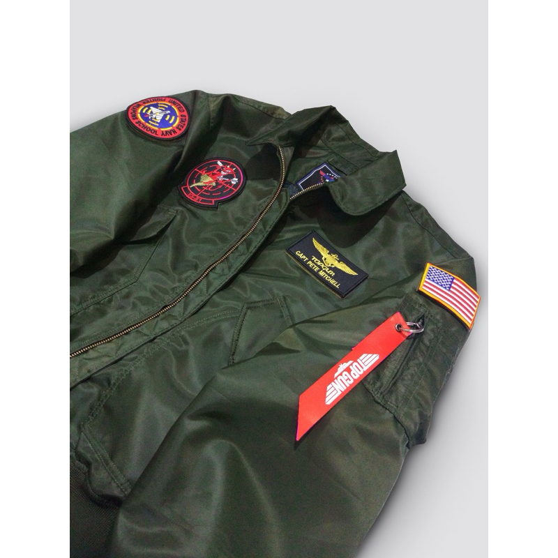 PREMIUM Jaket bomber Top gun maverick Fashion Flight jaket military jaket army