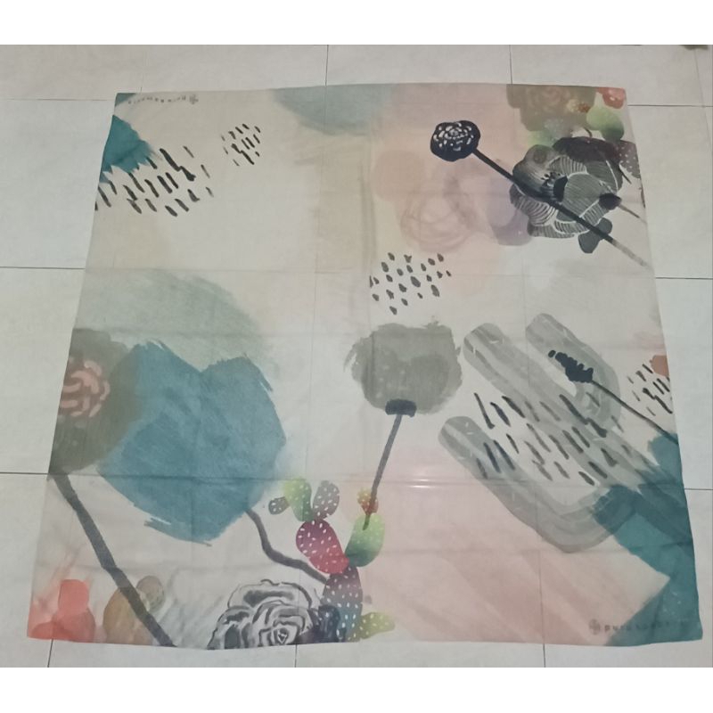 hijab puru kambera preloved scarf