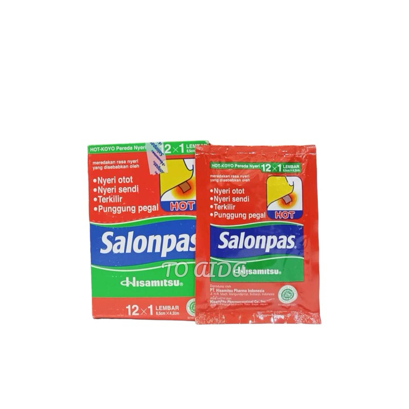 Salonpas Hot 12 x 1 Lembar