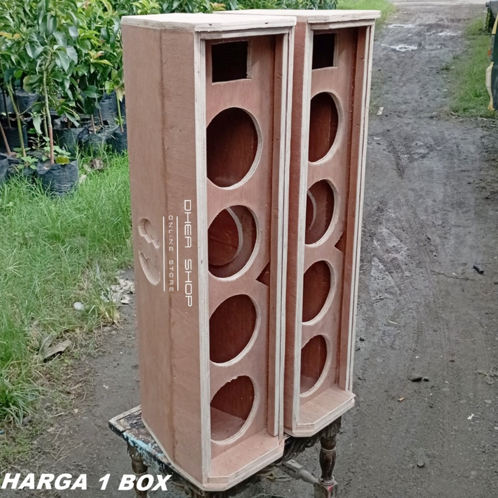 Box Speaker SR 6 inch 4 Speaker 1 Tweeter