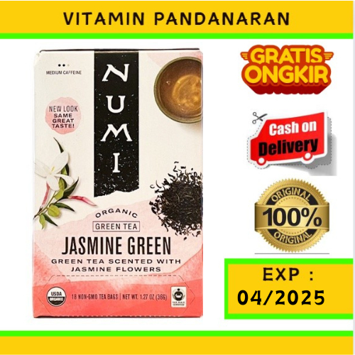 

NUMI - Organic Jasmine Green Tea - 36g