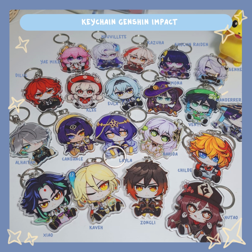 Keychain Genshin Impact