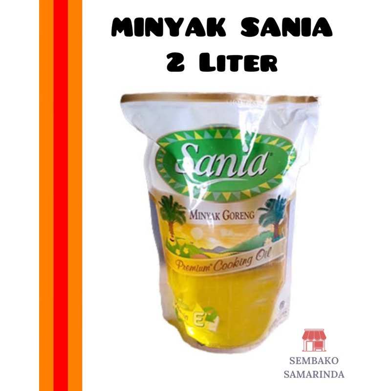 

MINYAK GORENG SANIA 1 LIER 2 LITER MINYAK MURAH
