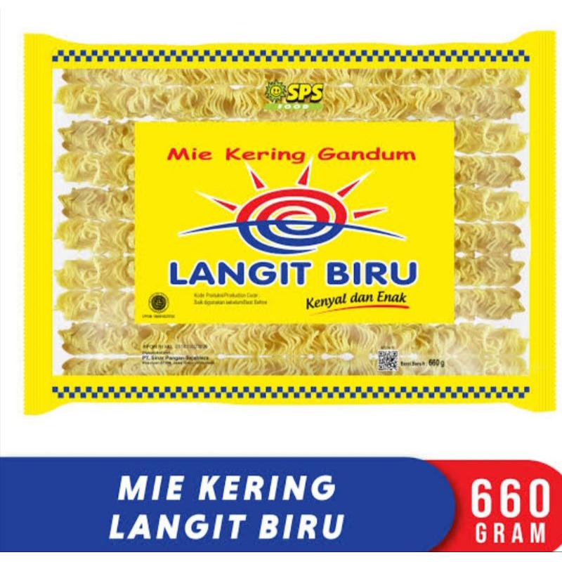 

Mie kering gandum langit biru isi 15 keping