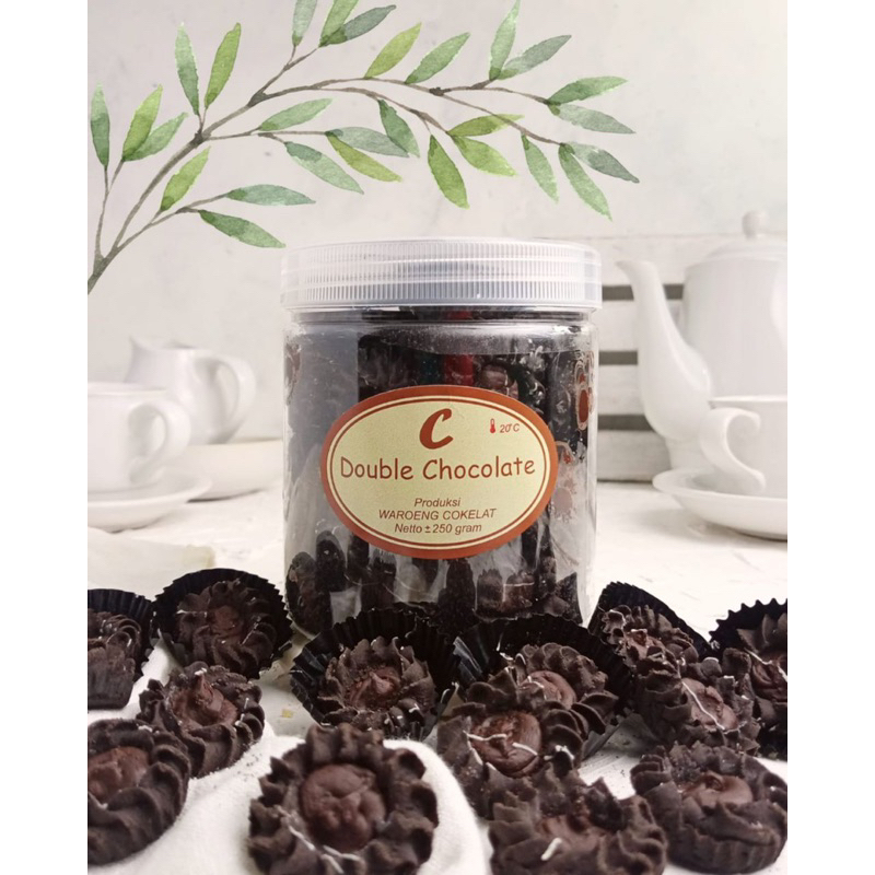 

Kuwenak Double Chocolate Kue Kering Waroeng Coklat