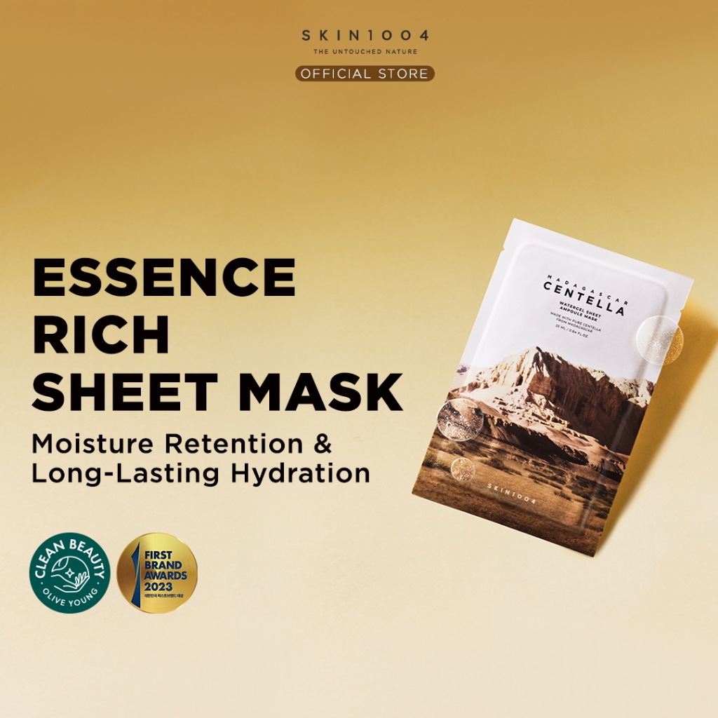 SKIN1004 Madagascar Centella Watergel Sheet Ampoule Mask 1ea