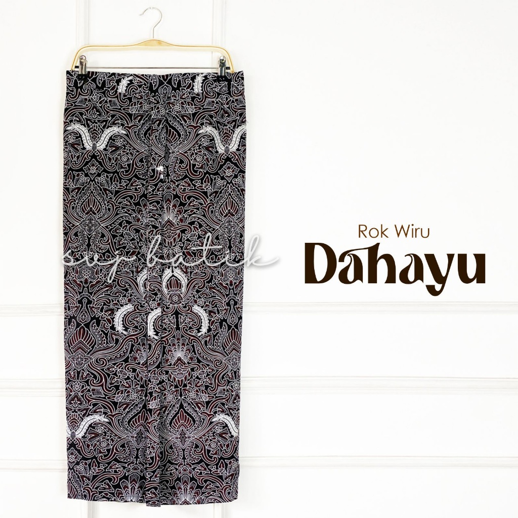 ROK WIRU SPAN BATIK WANITA