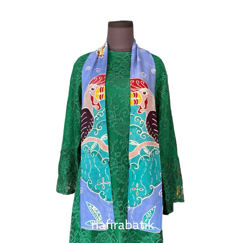 Syal Batik Tulis | Syal Batik Tulis Kasumedangan | Nafira Batik
