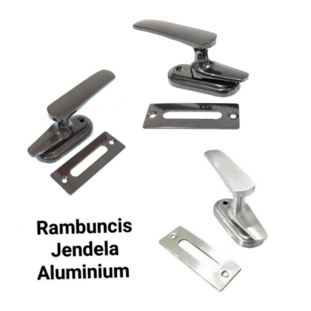 Grendel Panolet Rambuncis Jendela Aluminium / Pengunci Jendela Geser