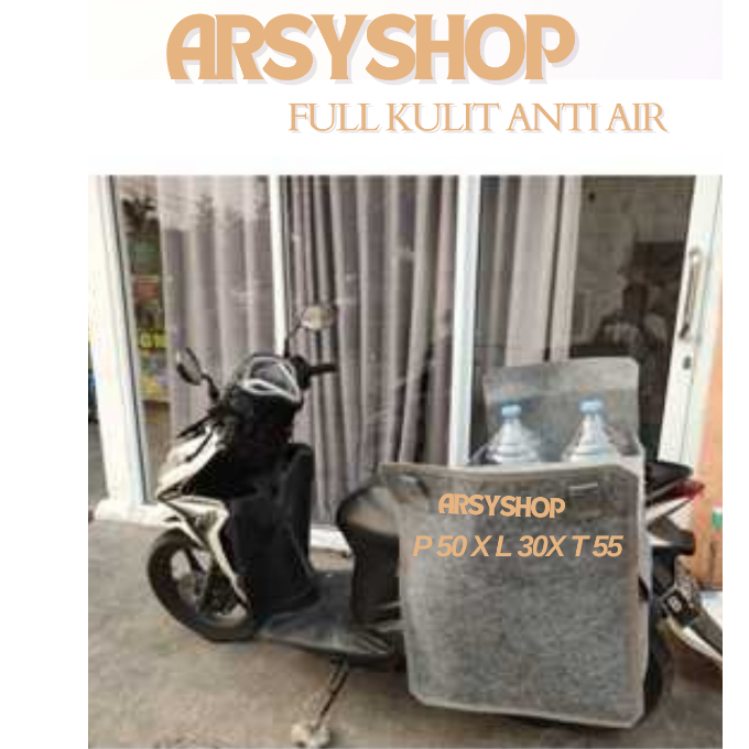Obrok Motor Jumbo Tas Obrok Motor Jumbo Bahan Kanvas Anti Air Tas Kurir Barang Kuat Awet Deskripsi P