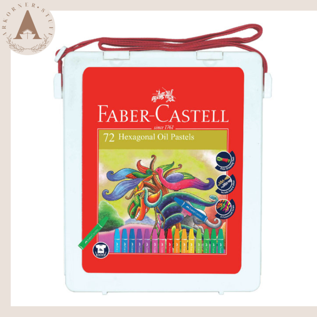 

[SET 72] Faber Castell Oil Pastel Crayon Krayon Minyak 72 Warna