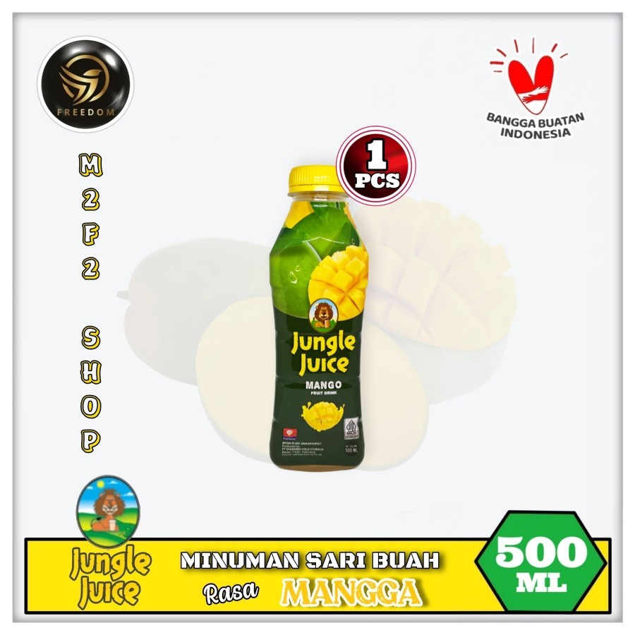 

Diamond Jungle Juice Mango | Jus Mangga Botol Pet - 500 ml (Kemasan Satuan)