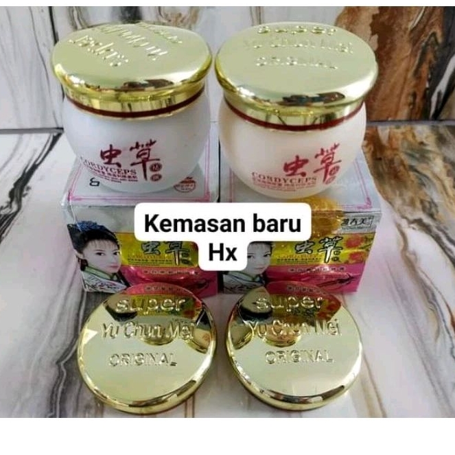 Yu chun mei cordyceps original cream siang/malam