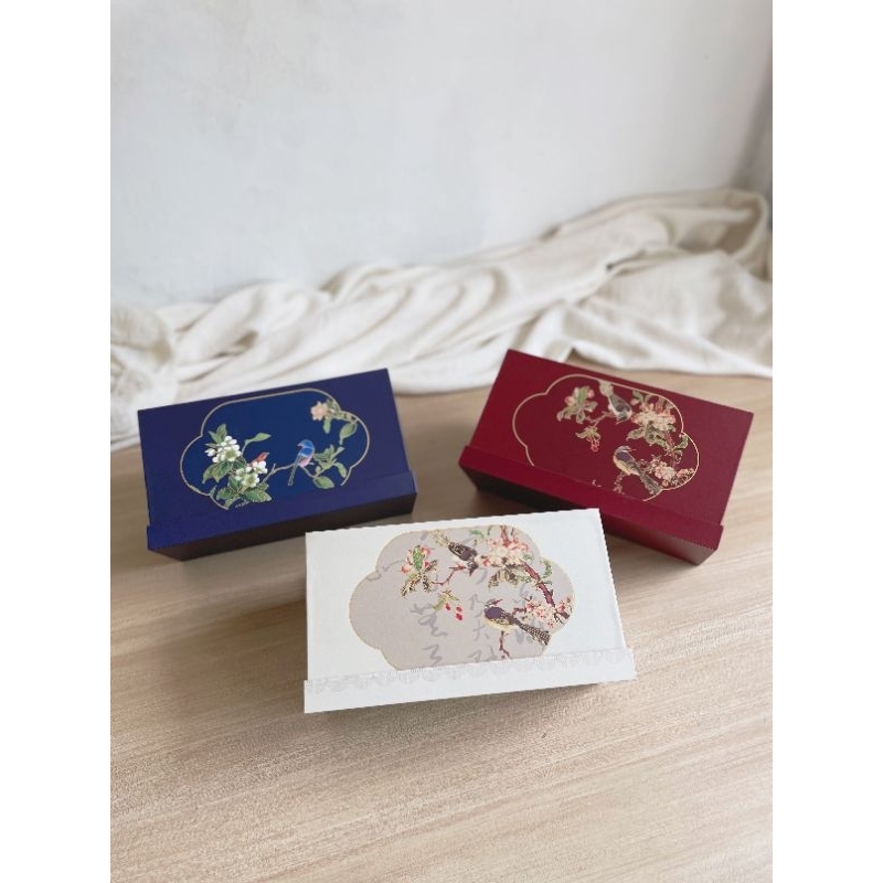 

Box Hampers Chinese new year | Box CNY hampers | Blooming box CNY