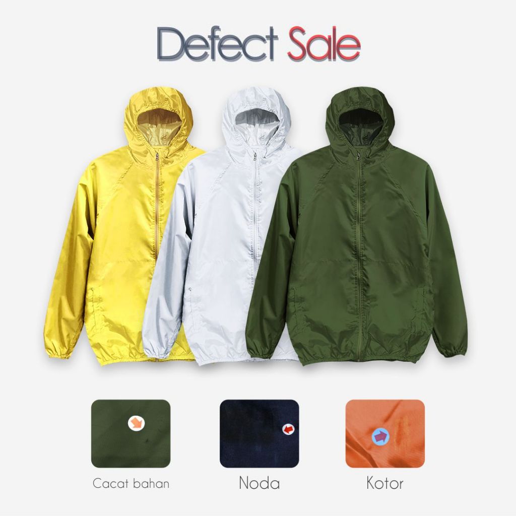 ERESTE REJECT SALE JAKET OLAHRAGA STOCK TERBATAS