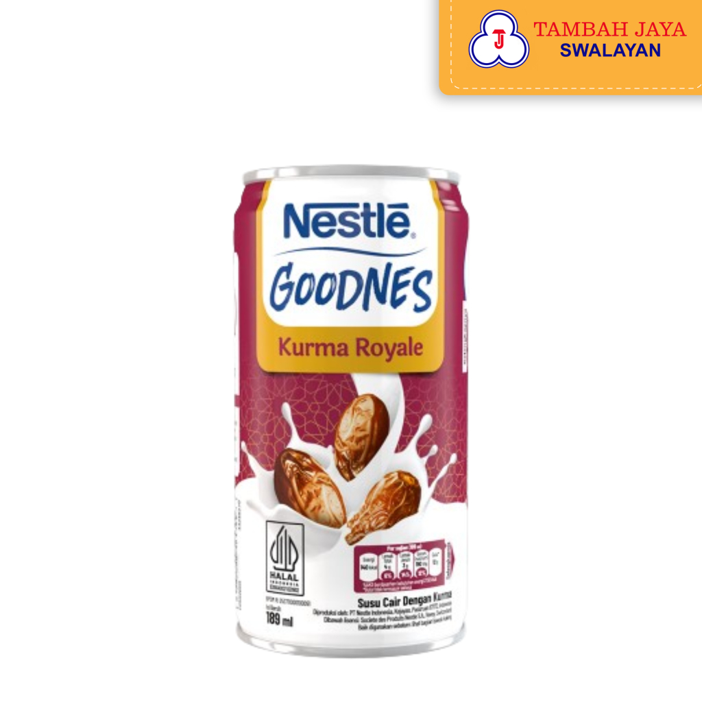 

Nestle Goodnes Susu Steril Kurma Royale 189ml