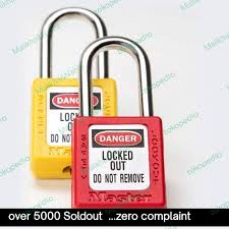 Safety Padlock Loto Master Gembok Safety