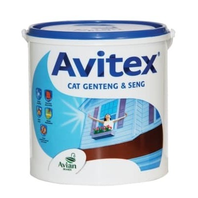 Cat genteng dan seng avitex roof 4kg