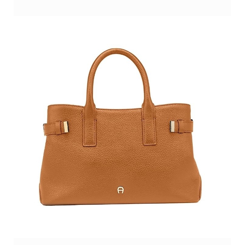 AIGNER ROMA ETIENNE AIGNER SATCHEL ROMA MED MAPLE