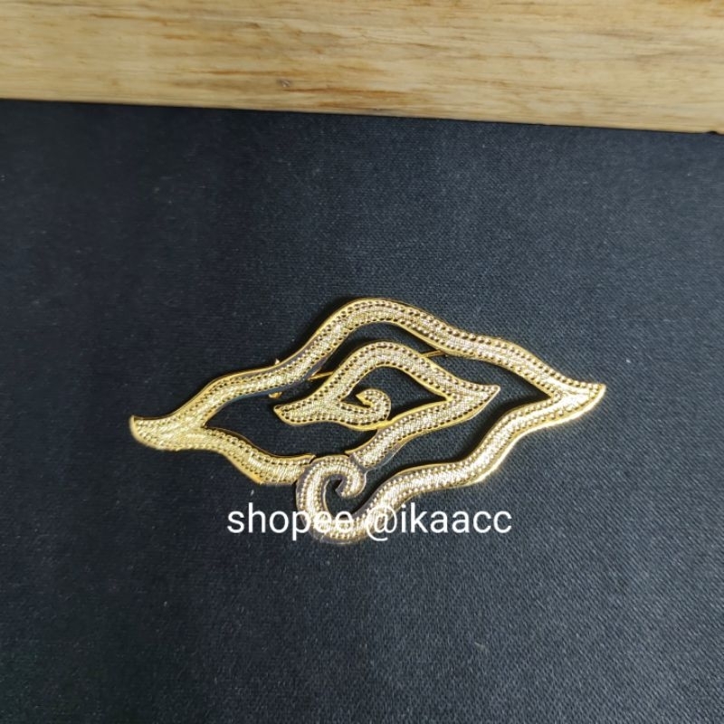 Bros Batik Mega Mendung Cirebon Lapis Emas 24