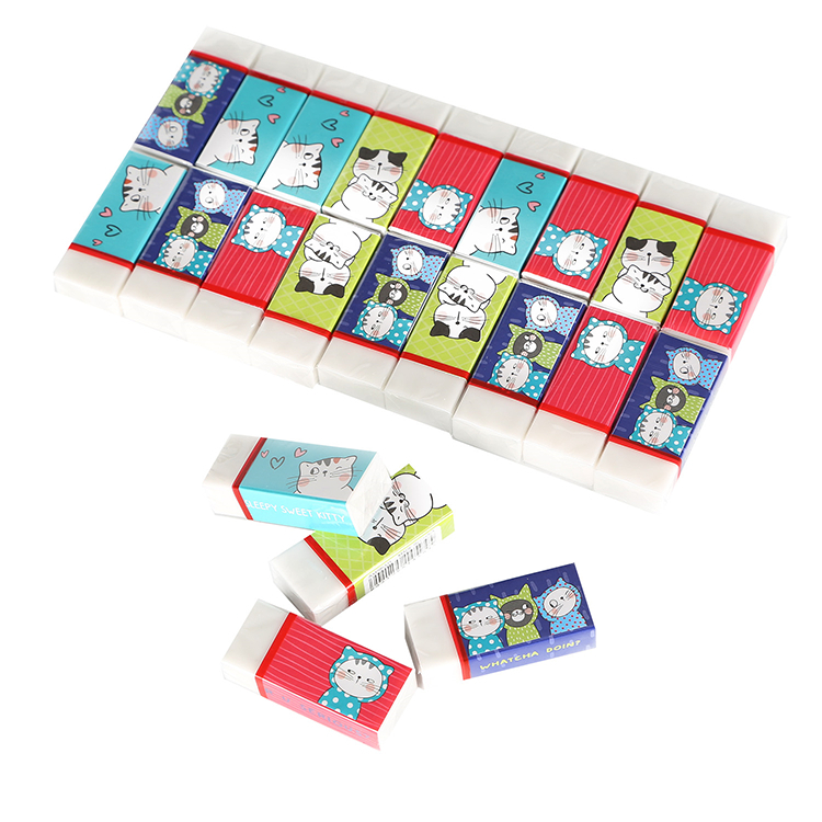 

Penghapus Karet M&G AXP963J1 "So Many Cats" White Eraser Small Original