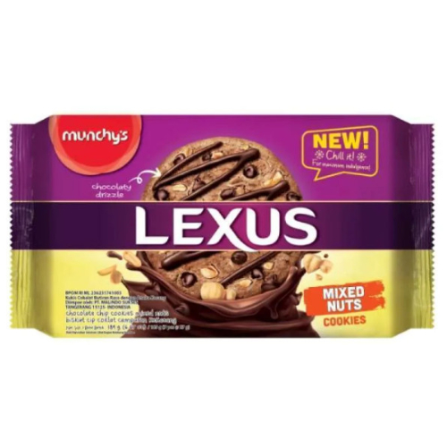 

LEXUS COOKIES MIXED NUTS 189 GR