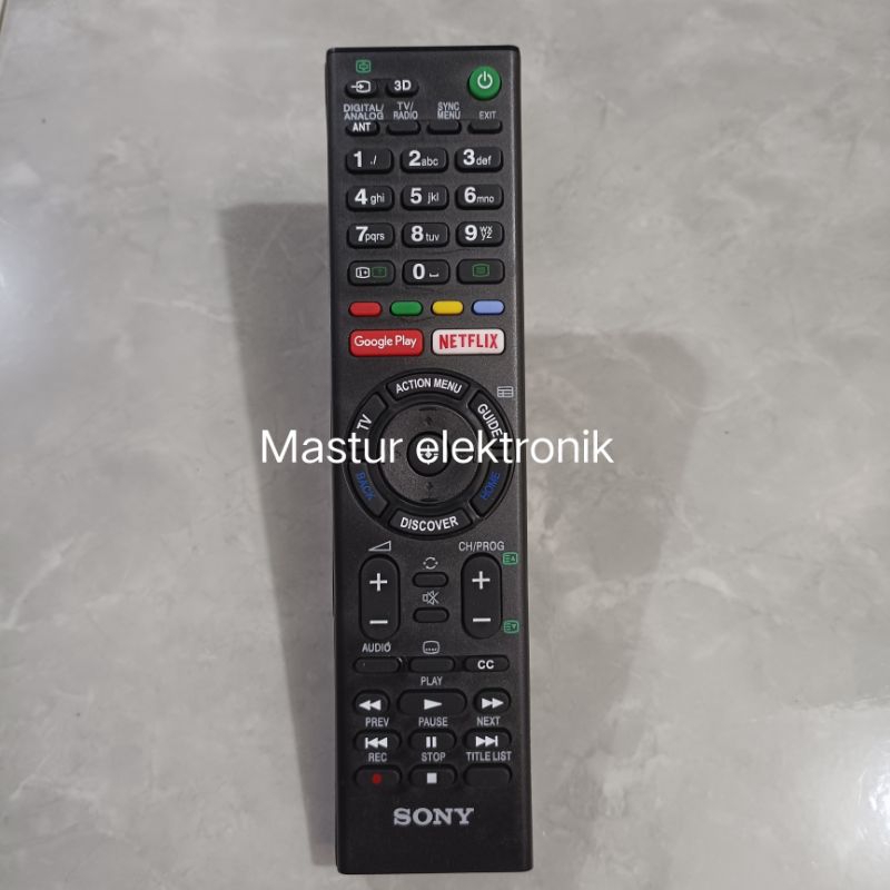 REMOTE REMOT SMART TV SONY LED RMT-TX200P RMT-TZ300A ORIGINAL PABRIK
