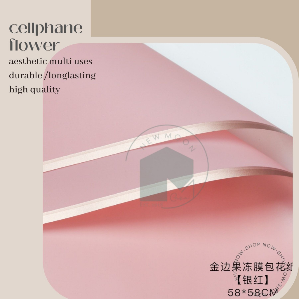 

Flower wrap cellophane kertas wrapping paper bouquet buket bunga vintage valentine wrapping flower