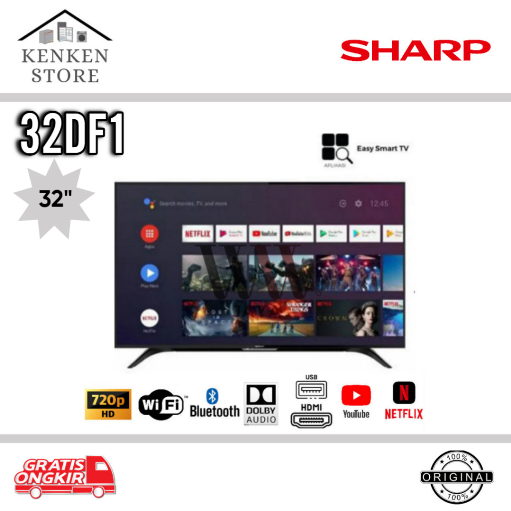 TV LED SMART SHARP 32DF1 32INCH