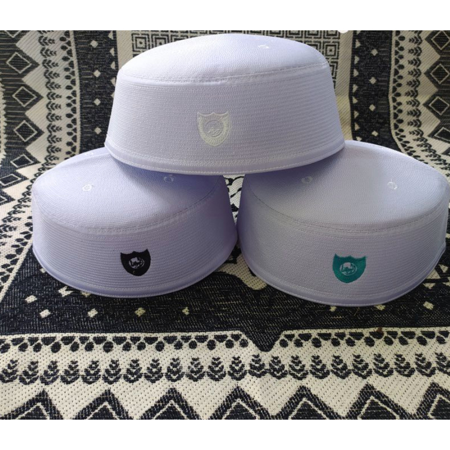 Peci Malaysia Putih 1-10 Peci malaysia original abdul Karim peci malaysia terompah peci malaysia mot