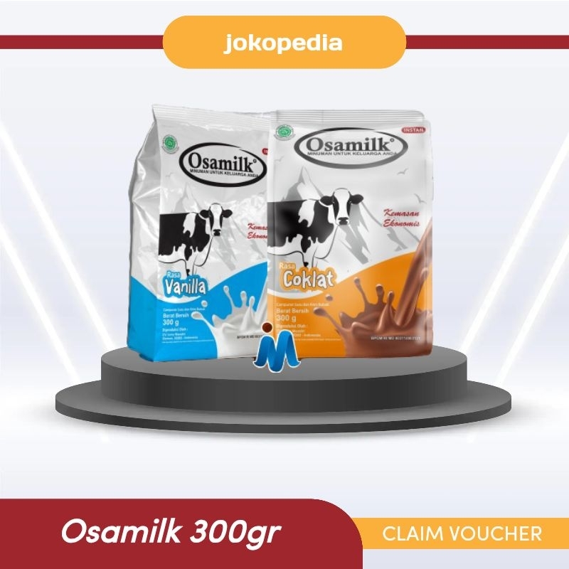 

Osamilk gemuk badan 300gr ampuh original