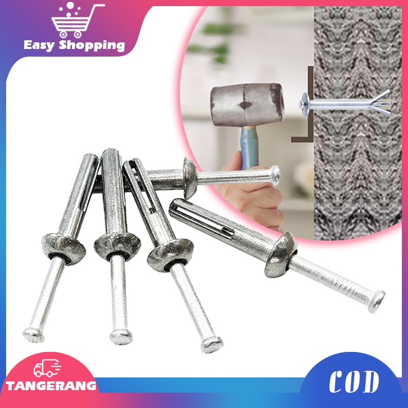 200pcs Frame Angkur M6x40 Frame Anchor Baut Dynabolt Paku M6