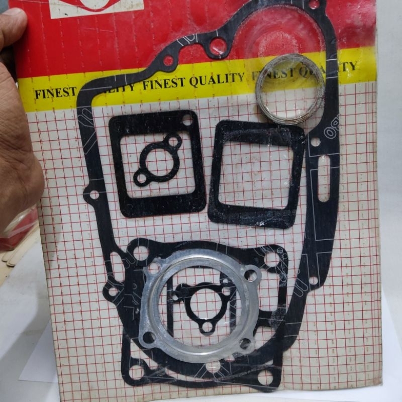 packing perpak gasket   top set head block blok  yamaha rx k rx s rx king cobra  yt115 concorde d134