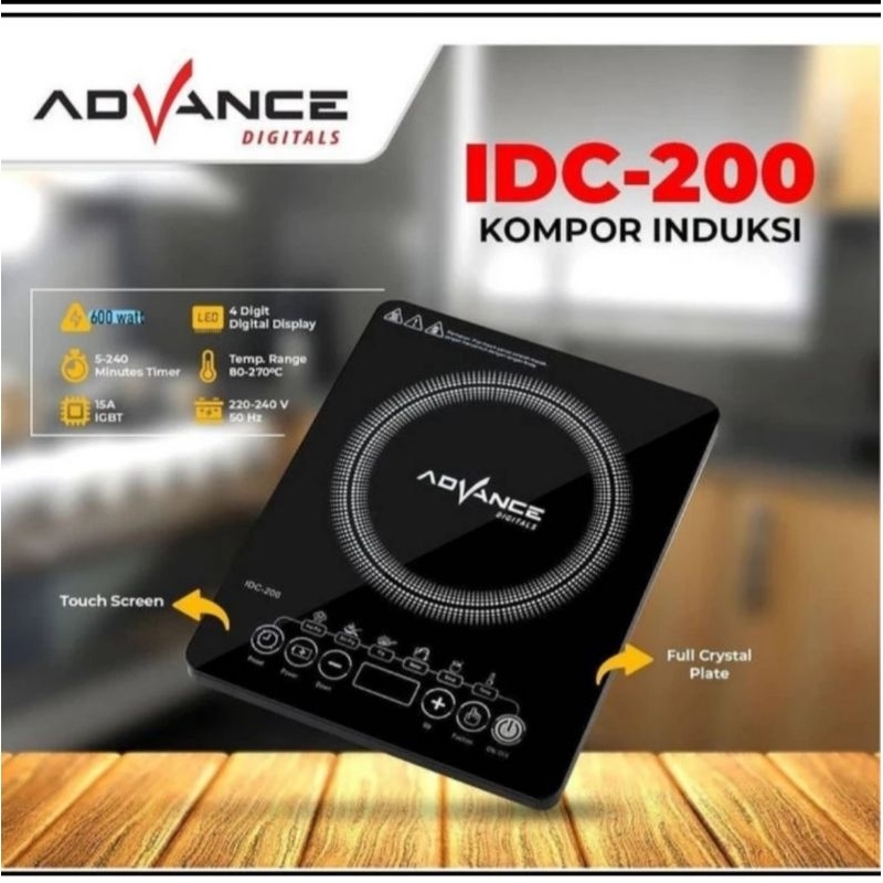 kompor listrik/induksi advance tipe IDC-200