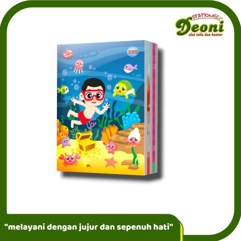

SIDU Buku Tulis 32 Lembar (1 Pack / 10 Buku)